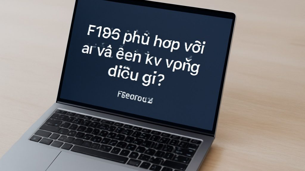 F168 phù hợp với ai và nên kỳ vọng điều gì? Minh họa: F168 phù hợp với ai và nên kỳ vọng điều gì?