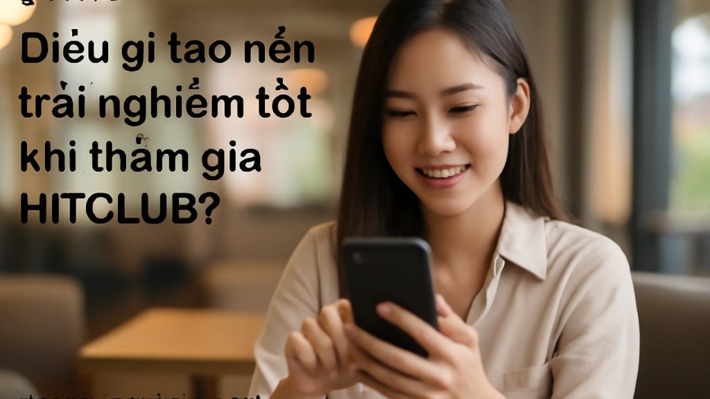 Minh họa: Điều gì tạo nên trải nghiệm tốt khi tham gia HITCLUB?