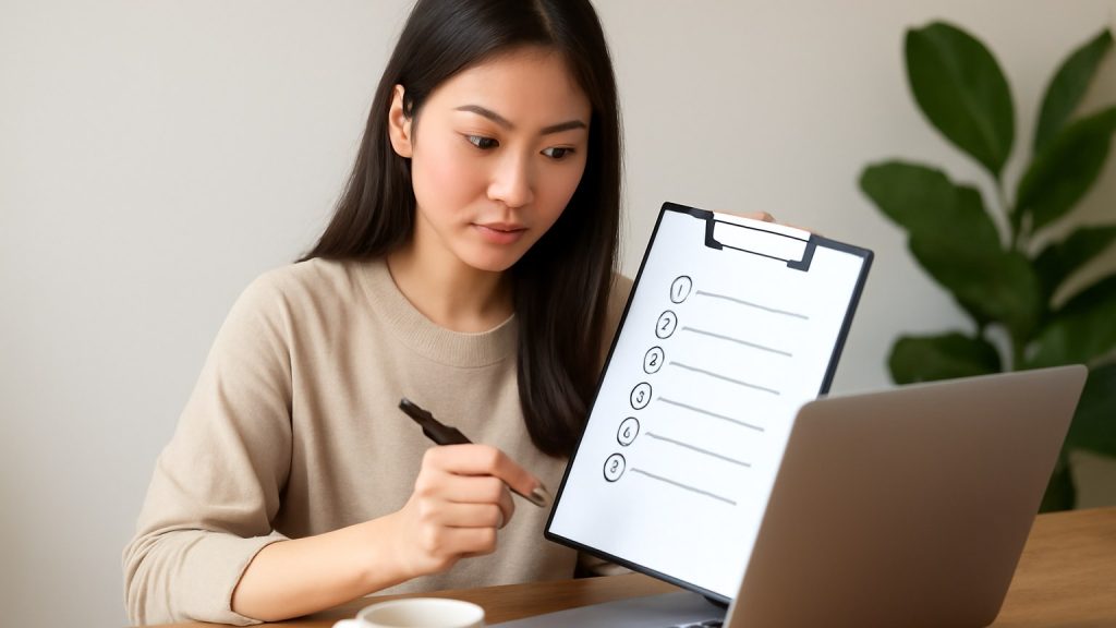 1) Những tiêu chí nên kiểm tra trước khi đăng ký Minh họa: 1) Những tiêu chí nên kiểm tra trước khi đăng ký